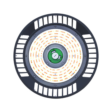 UFO High Bay LED Fixture, 150W/100W/80W, Whitney, 277-480V, Selectable Wattage & CCT, 21700 Lumens